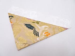 K100　未使用品　本金金襴打敷